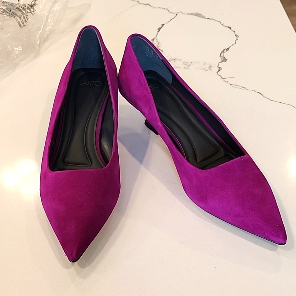 Franco Sarco Diva Kitten Pumps Size 7